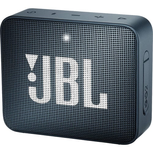 JBL Go 2 Portable Bluetooth Waterproof Speaker Navy Blue