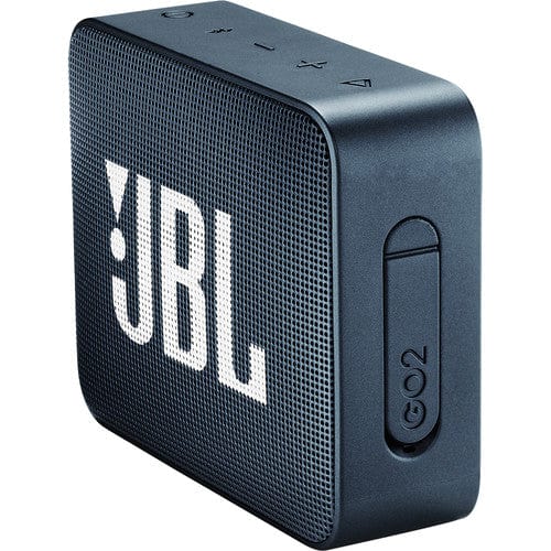 JBL Go 2 Portable Bluetooth Waterproof Speaker Navy Blue