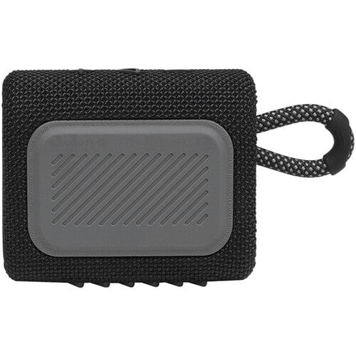 JBL Go 3 Portable Waterproof Bluetooth Speaker, Black - Certified Refurbished