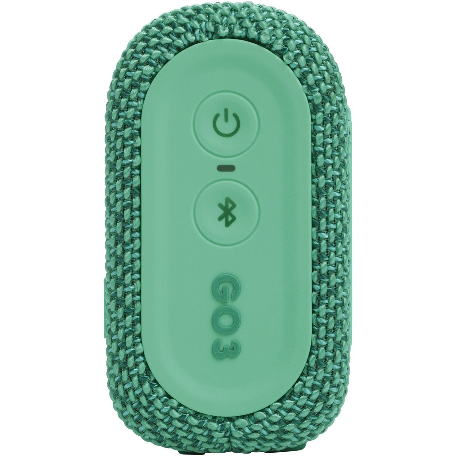 JBL Go 3 Eco Portable Waterproof Bluetooth Speaker, Green - Certified Refurbished