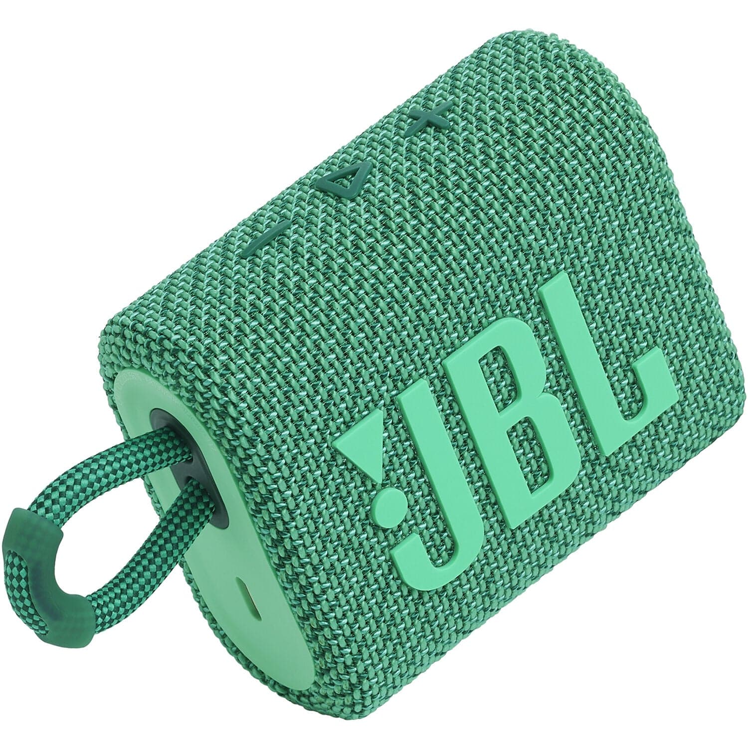 JBL Go 3 Eco Portable Waterproof Bluetooth Speaker, Green - Certified Refurbished