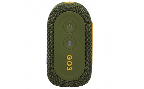JBL Go 3 Portable Bluetooth Speaker Green - Certified Refurbished