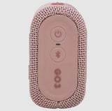 JBL Go 3 Portable Waterproof Bluetooth Speaker, Pink - Certified Refurbished