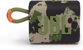 JBL Go 3 Portable Waterproof Bluetooth Speaker Camo - Certified Refurbished