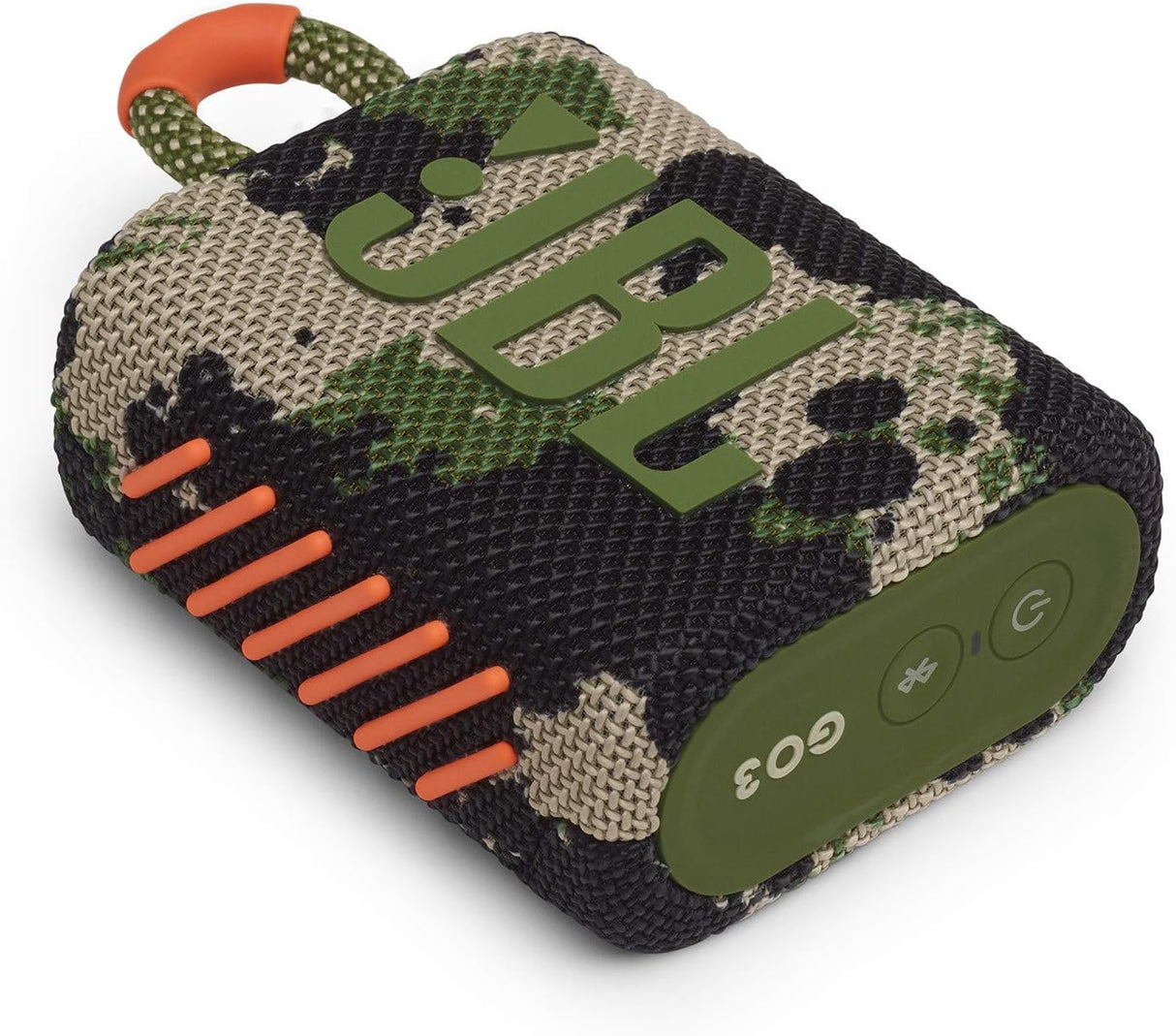JBL Go 3 Portable Waterproof Bluetooth Speaker Camo - Certified Refurbished