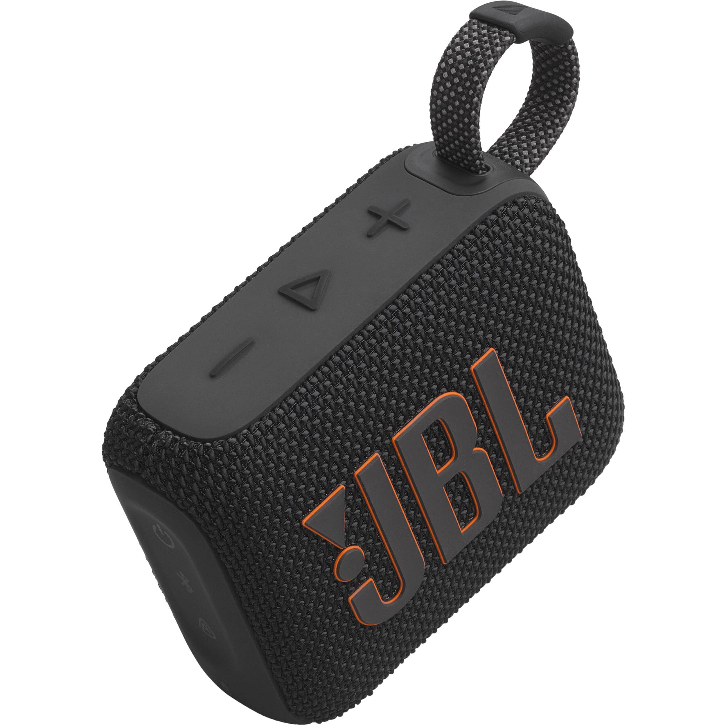 JBL Go 4 Portable Waterproof Bluetooth Speaker, Black - Certified Refurbished