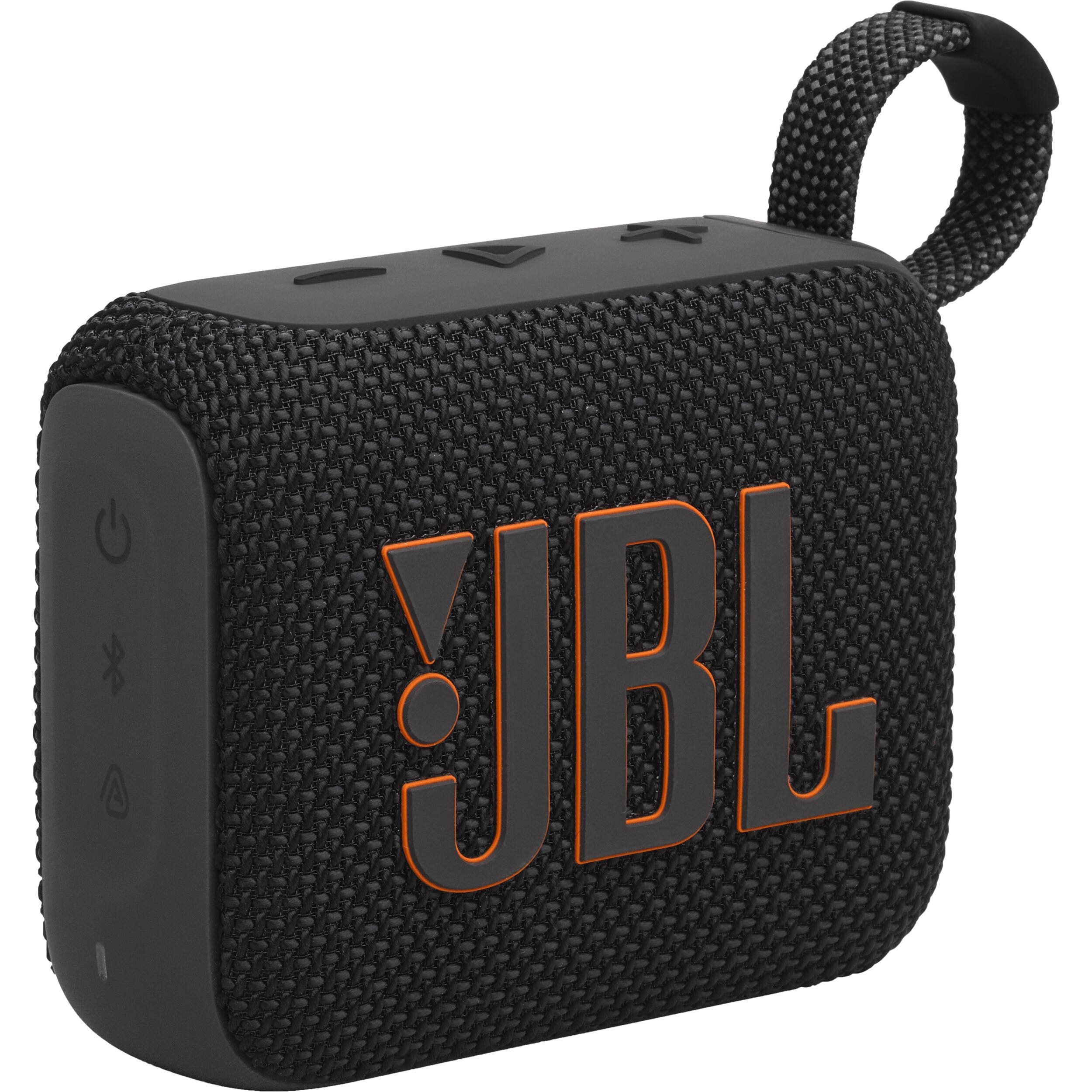 JBL Go 4 Portable Waterproof Bluetooth Speaker, Black - Certified Refurbished