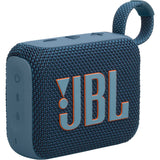 JBL Go 4 Portable Waterproof Bluetooth Speaker, Blue - Certified Refurbished