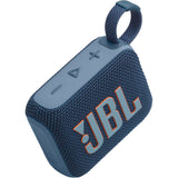 JBL Go 4 Portable Waterproof Bluetooth Speaker, Blue - Certified Refurbished