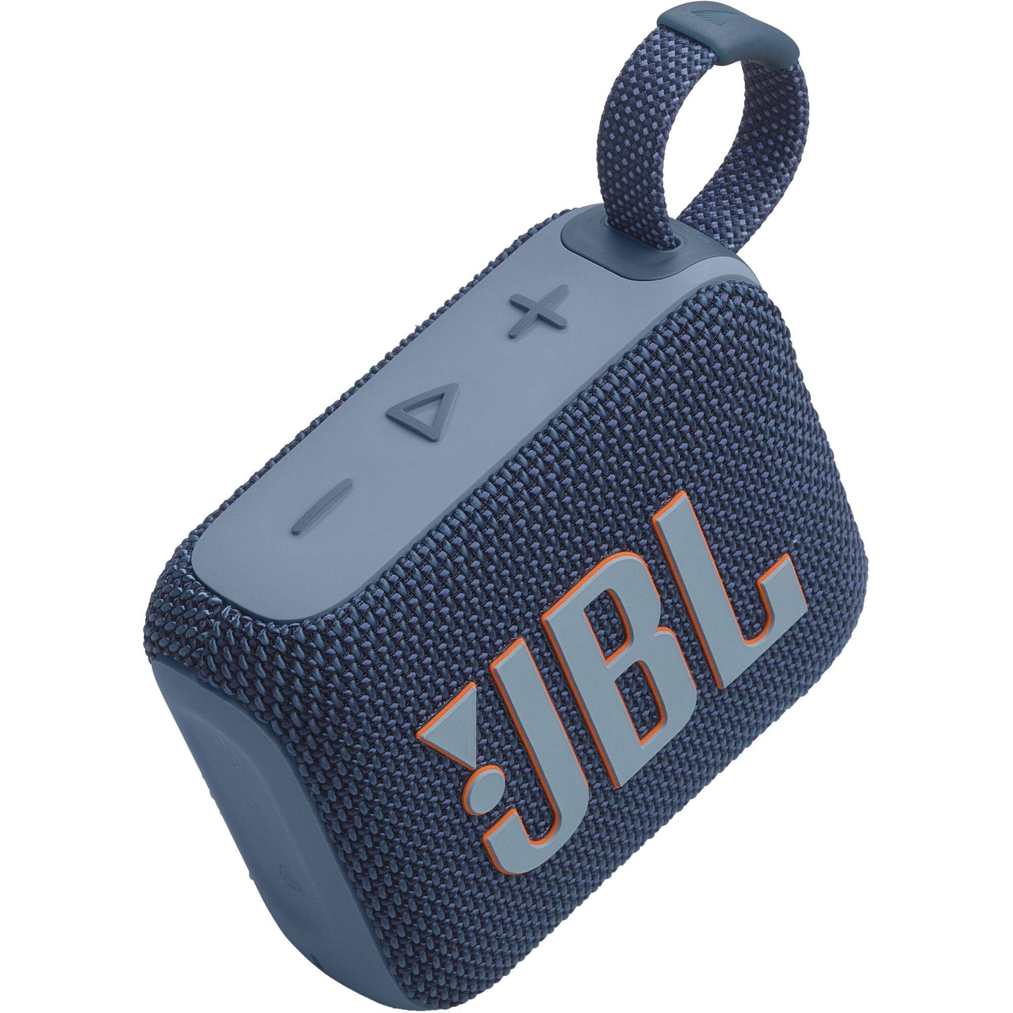 JBL Go 4 Portable Waterproof Bluetooth Speaker, Blue - Certified Refurbished