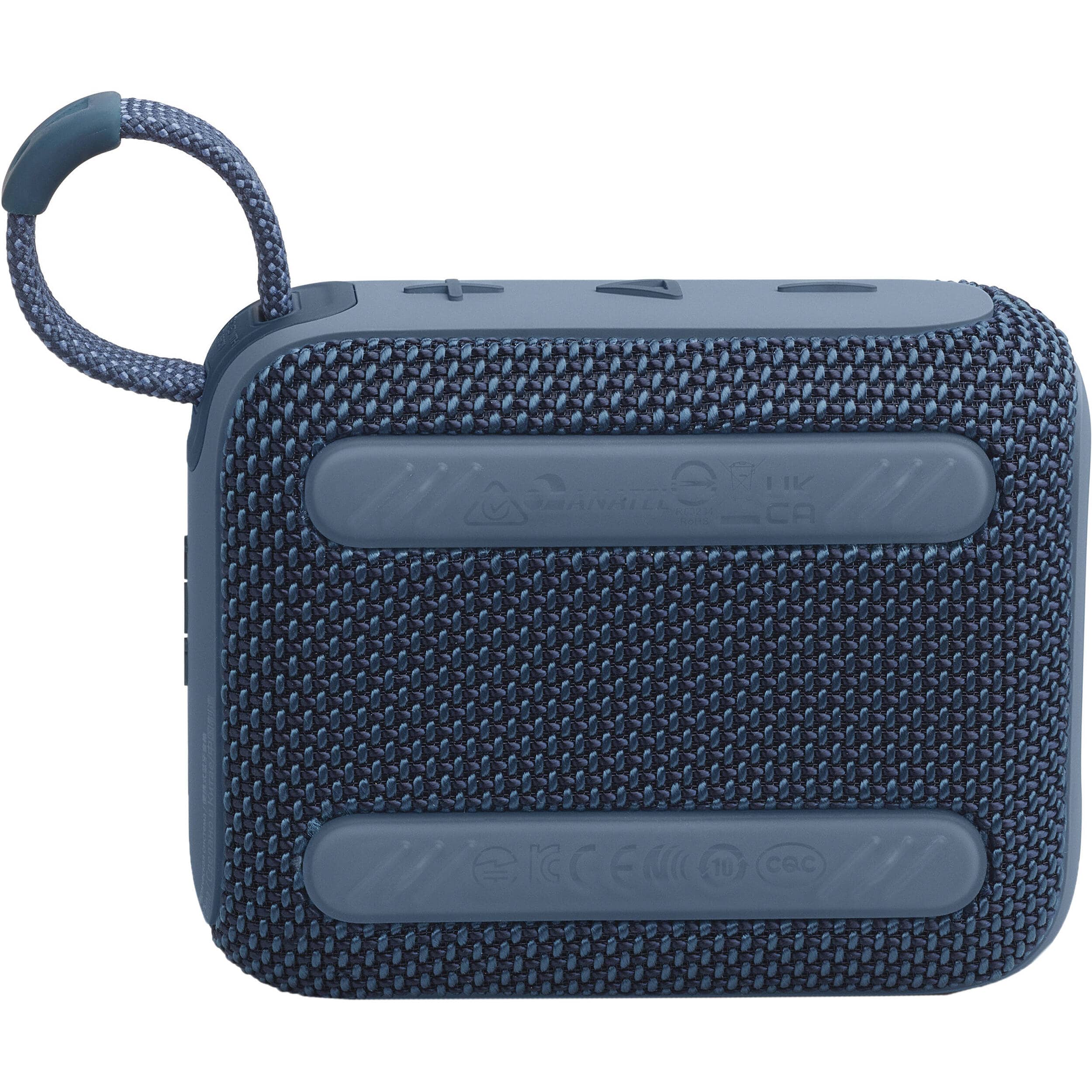 JBL Go 4 Portable Waterproof Bluetooth Speaker, Blue - Certified Refurbished