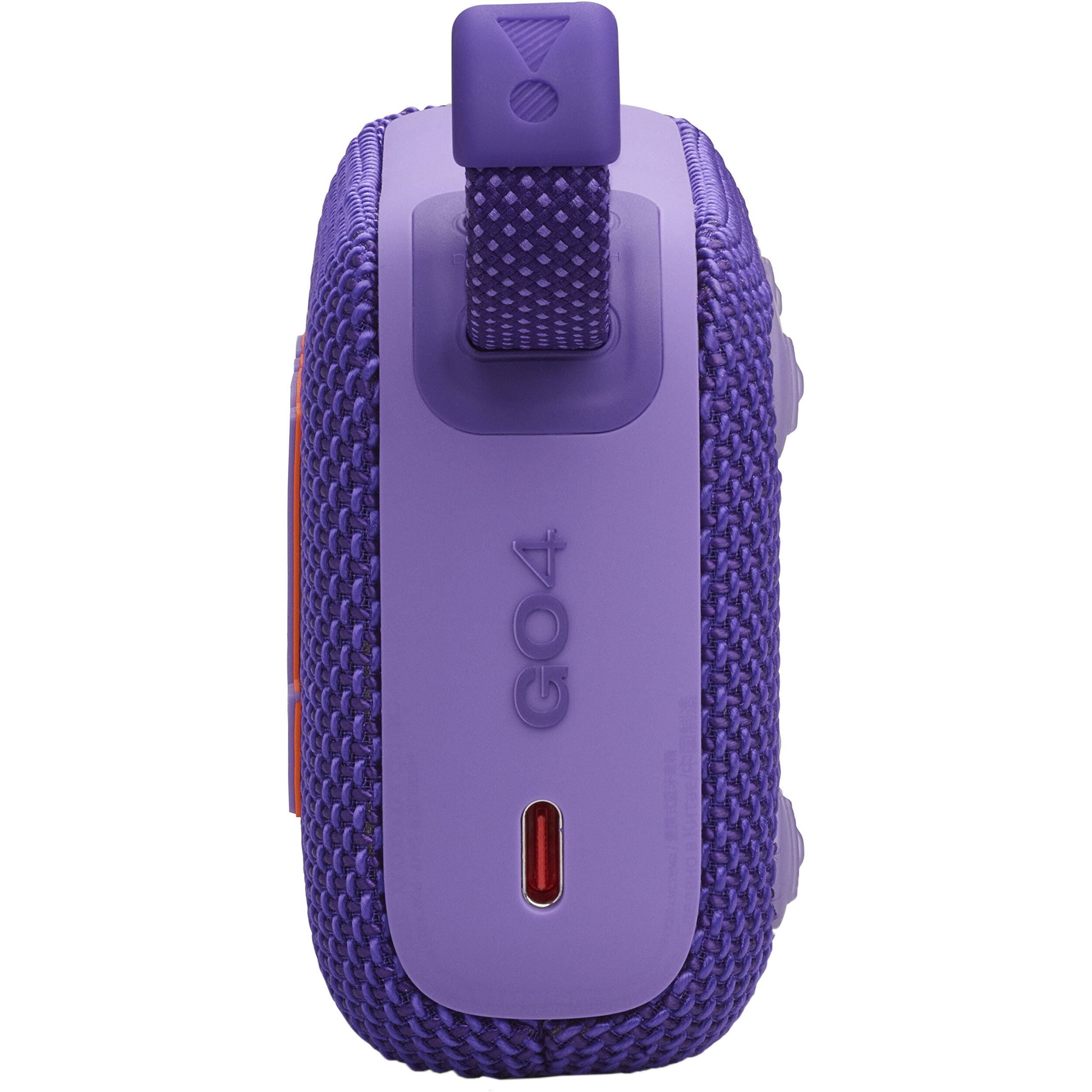 JBL Go 4 Portable Waterproof Bluetooth Speaker, Purple - Certified Refurbished