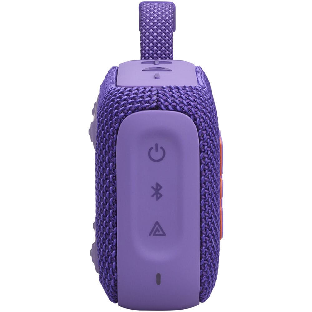 JBL Go 4 Portable Waterproof Bluetooth Speaker, Purple - Certified Refurbished