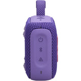 JBL Go 4 Portable Waterproof Bluetooth Speaker, Purple - Certified Refurbished