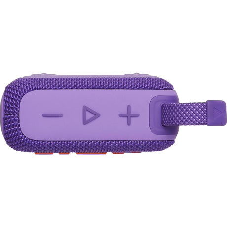 JBL Go 4 Portable Waterproof Bluetooth Speaker, Purple - Certified Refurbished