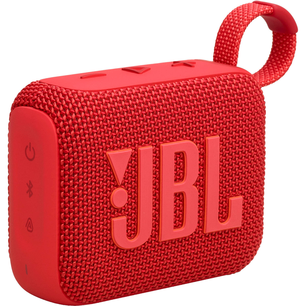 JBL Go 4 Portable Waterproof Bluetooth Speaker, Red - Certified Refurbished