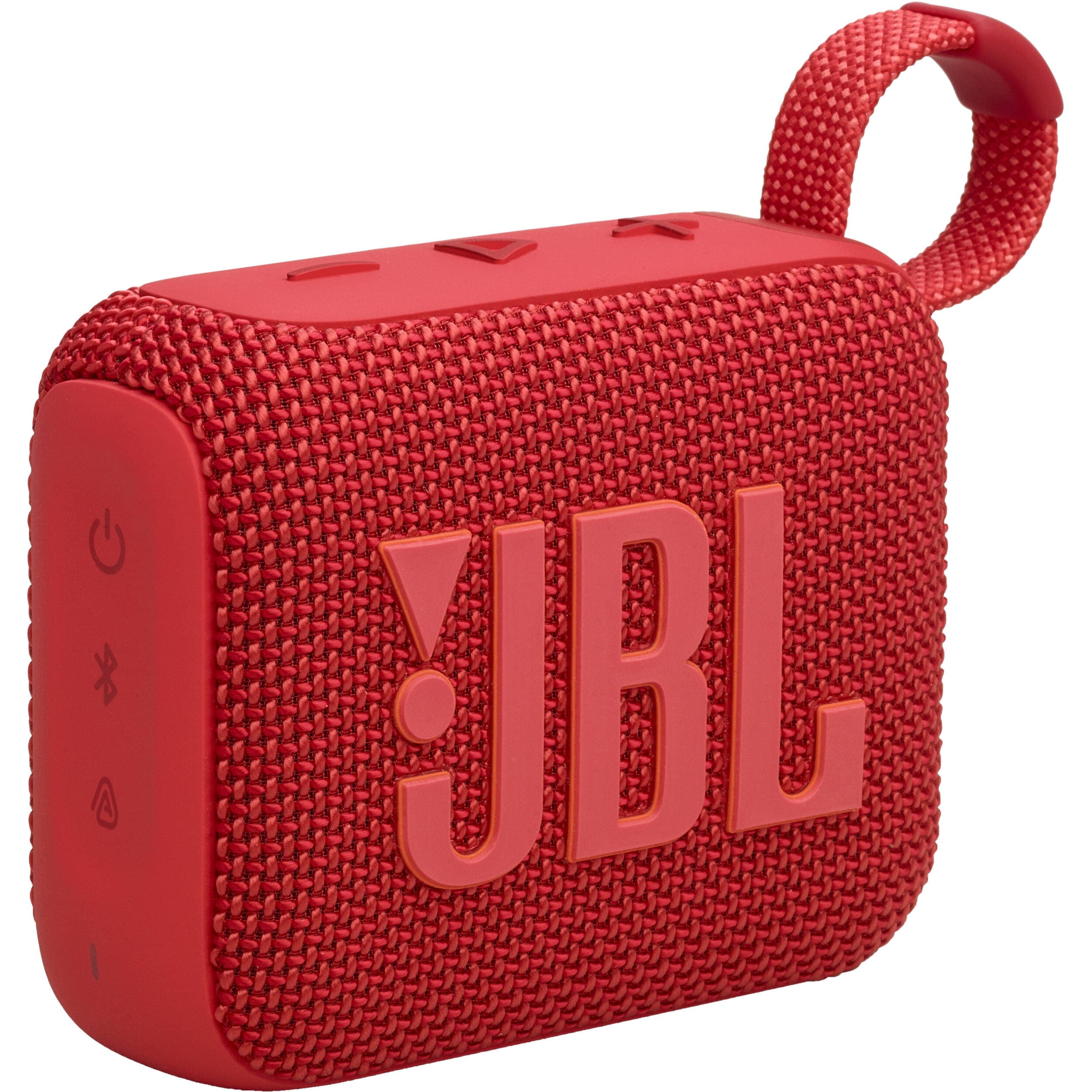 JBL Go 4 Portable Waterproof Bluetooth Speaker, Red - Certified Refurbished