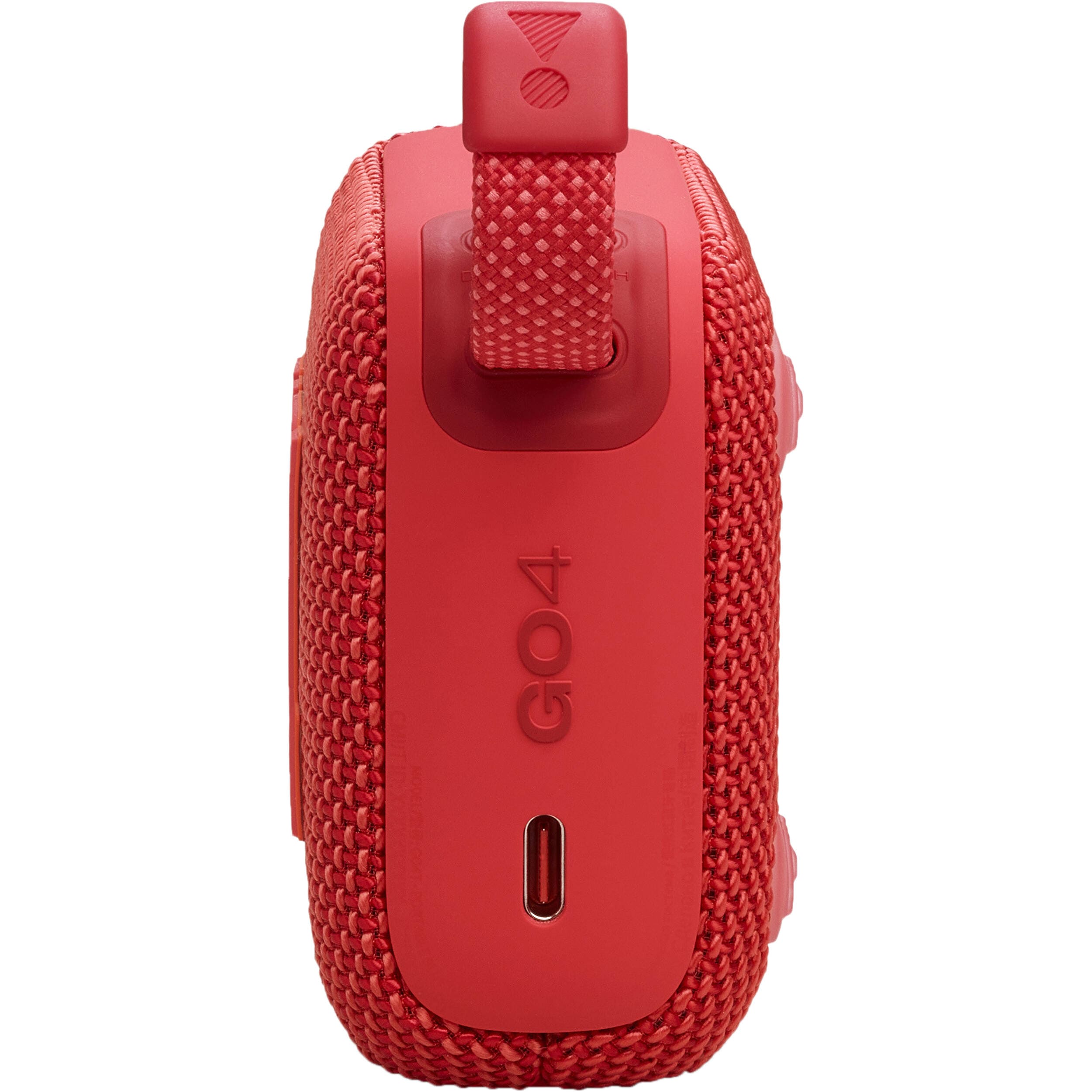 JBL Go 4 Portable Waterproof Bluetooth Speaker, Red - Certified Refurb
