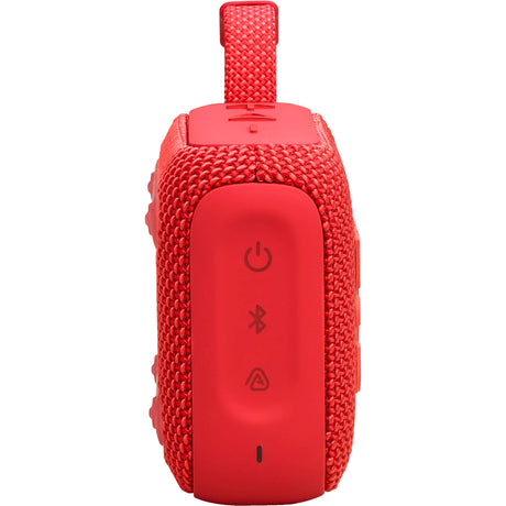 JBL Go 4 Portable Waterproof Bluetooth Speaker, Red - Certified Refurbished
