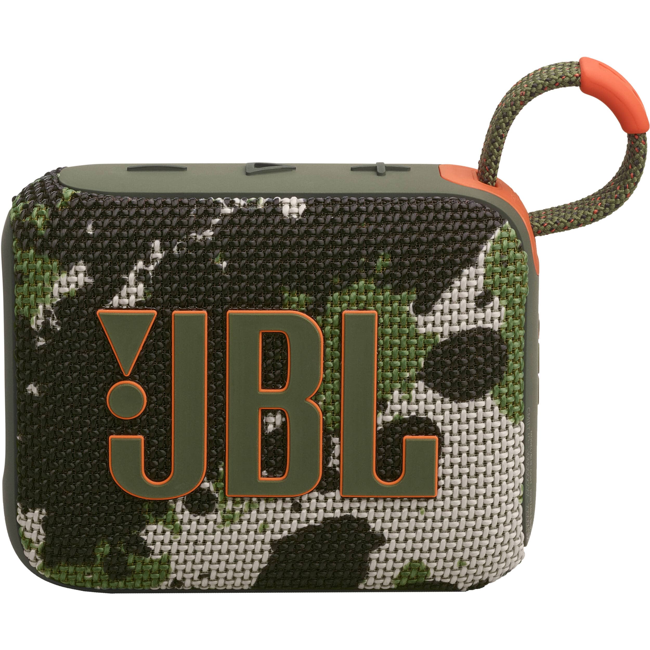 JBL Go 4 Portable Waterproof Bluetooth Speaker, Camo - Certified Refurbished