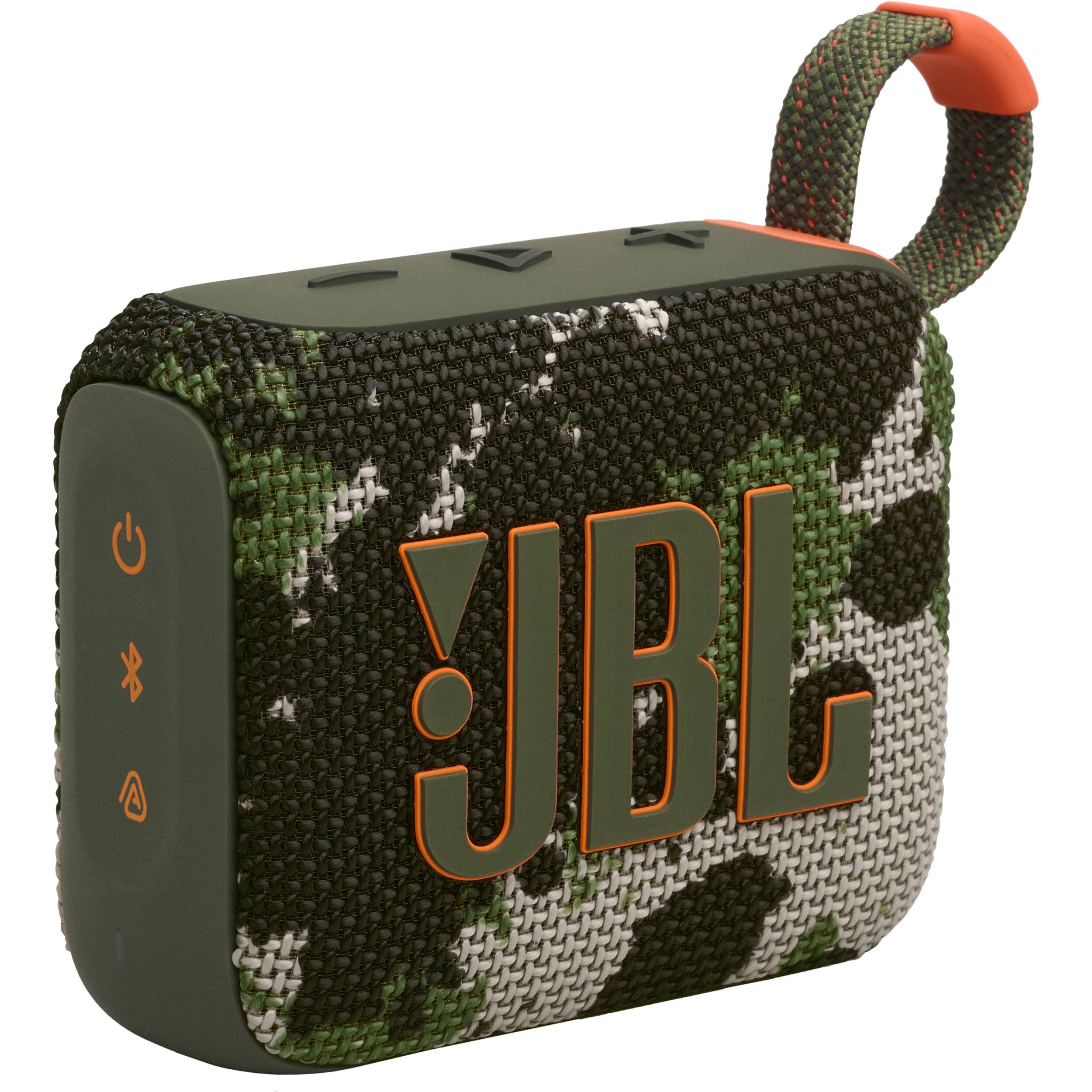 JBL Go 4 Portable Waterproof Bluetooth Speaker, Camo - Certified Refurbished