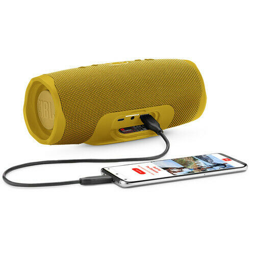 JBL JBLCHARGE4YELAM-Z  Charge 4 Bluetooth Speaker Yellow -Certified Refurbished