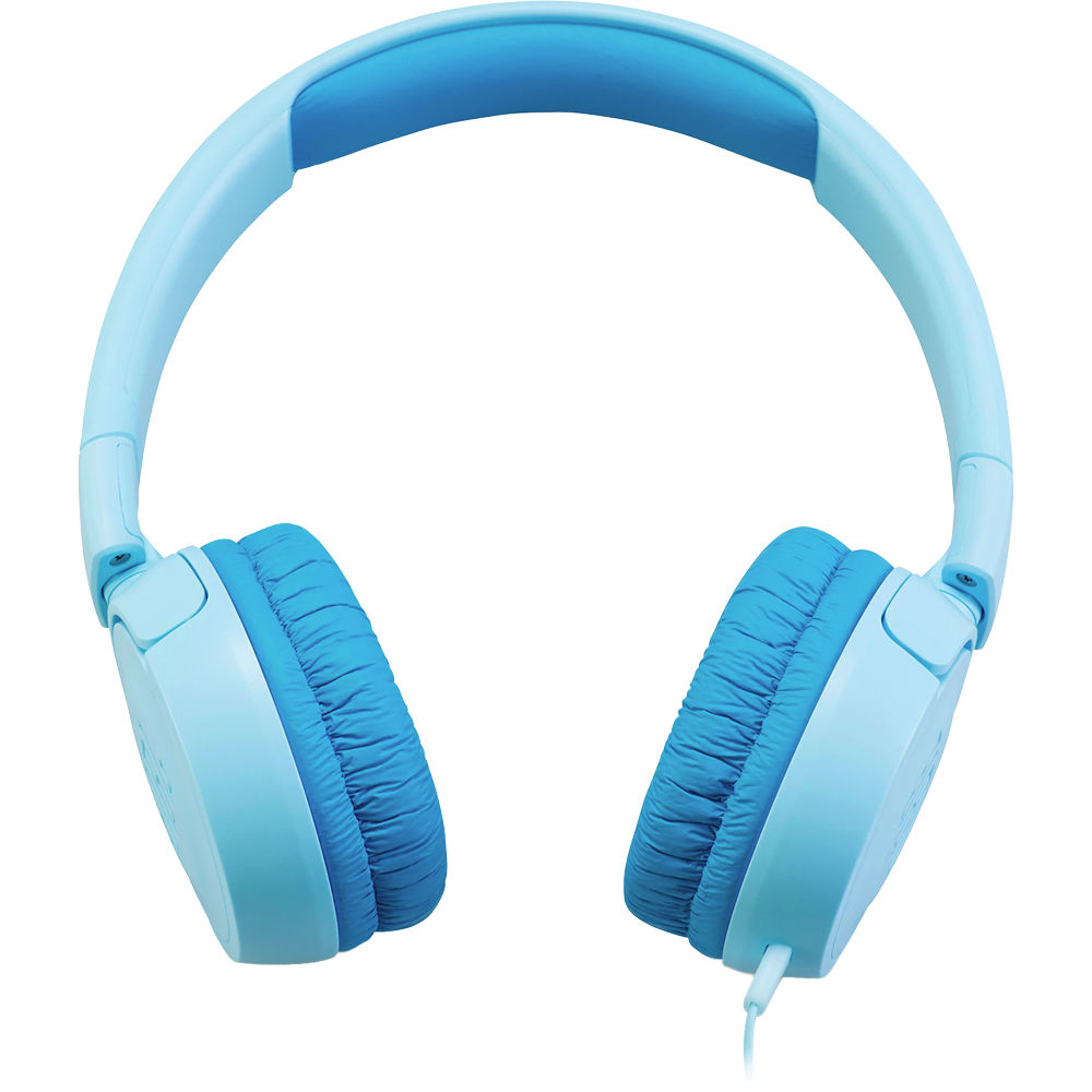 JBL JBLJR300BLU Kids On-Ear Headphones Wired Blue
