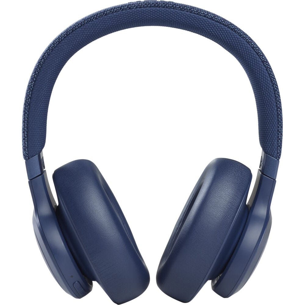 JBL Live 660NC Wireless Over-Ear Noise-Canceling Headphones, Blue - Certified Refurbished