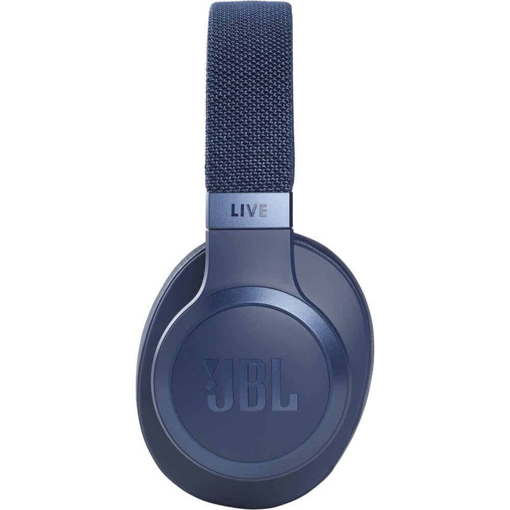 JBL Live 660NC Wireless Over-Ear Noise-Canceling Headphones Blue - Certified Refurbished