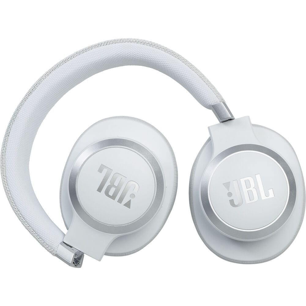 JBL Live 660NC Wireless Over-Ear Noise-Canceling Headphones White - Certified Refurbished