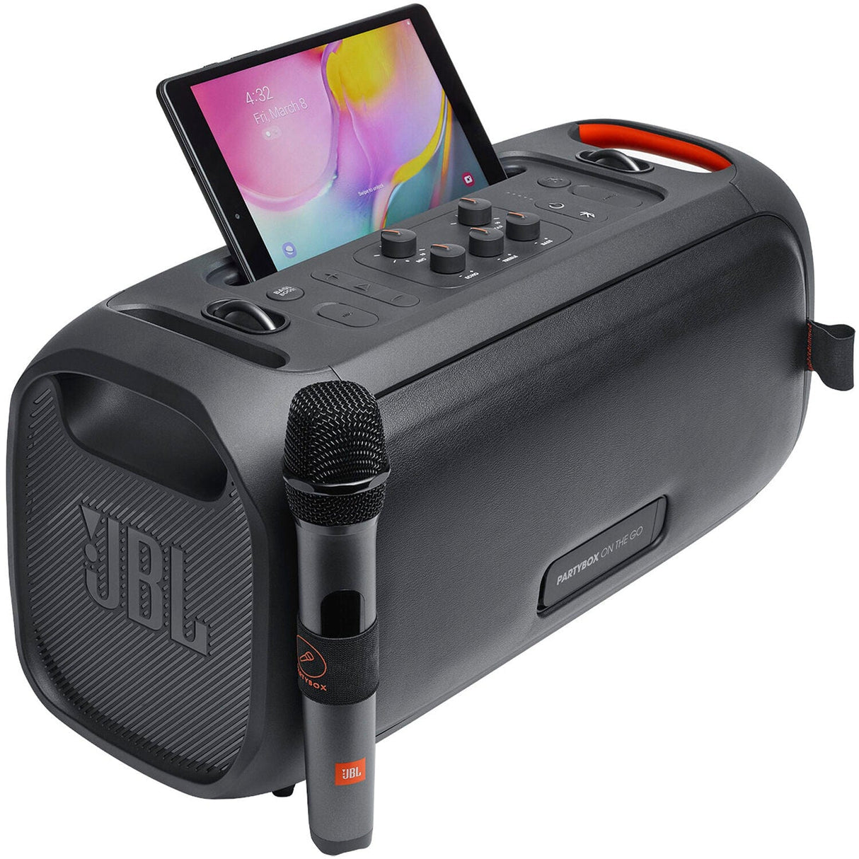 JBL Partybox On-The-Go 100 Watt Portable Speaker - Certified Refurbished