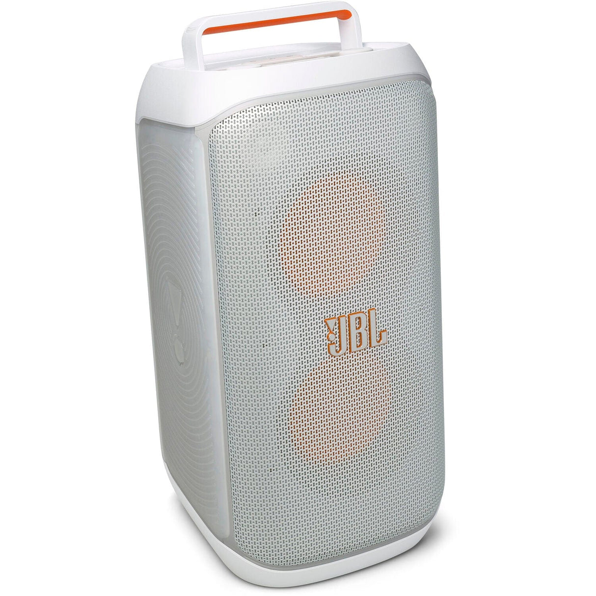 JBL PartyBox Club 120 Wireless Bluetooth Speaker, Light Show, Water-Resistant, Portable, 160 Watts, White - Certified Refurbished