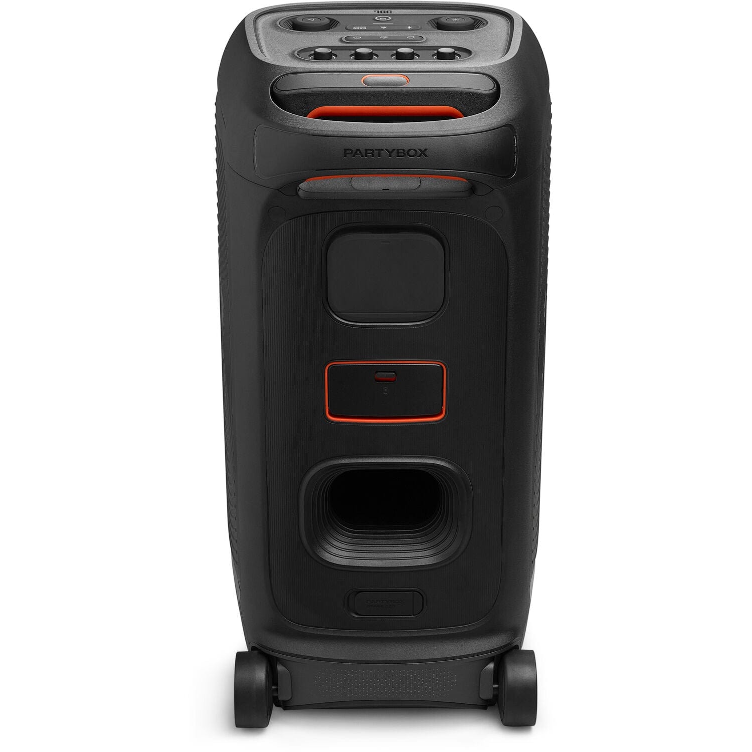 JBL Partybox 320 Wireless Bluetooth Portable Stage Speaker, 240 Watt Black - Certified Refurbished