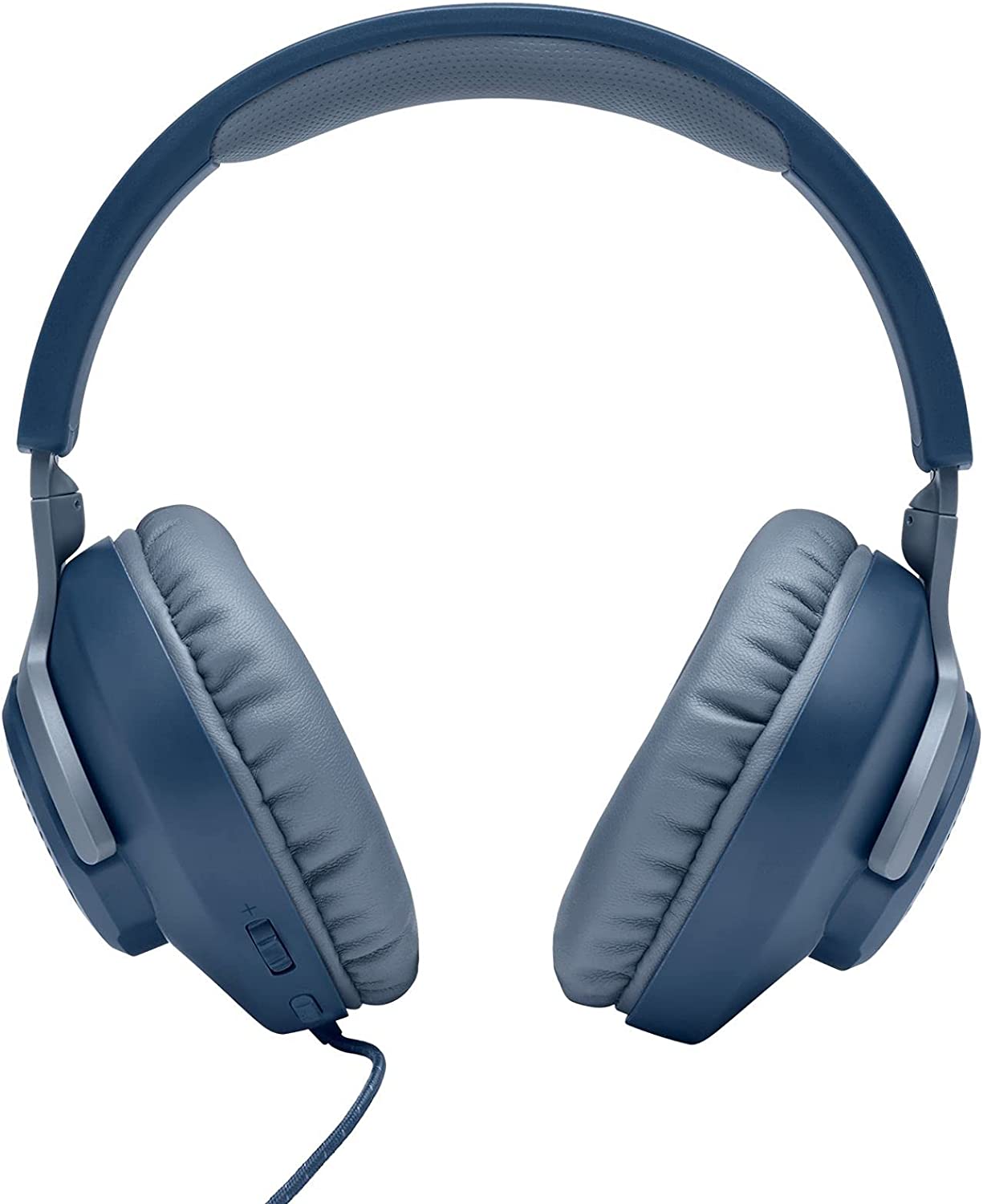 JBL JBLQUANTUM100BLU Quantum 100 Wired Over-Ear Gaming Headset Blue