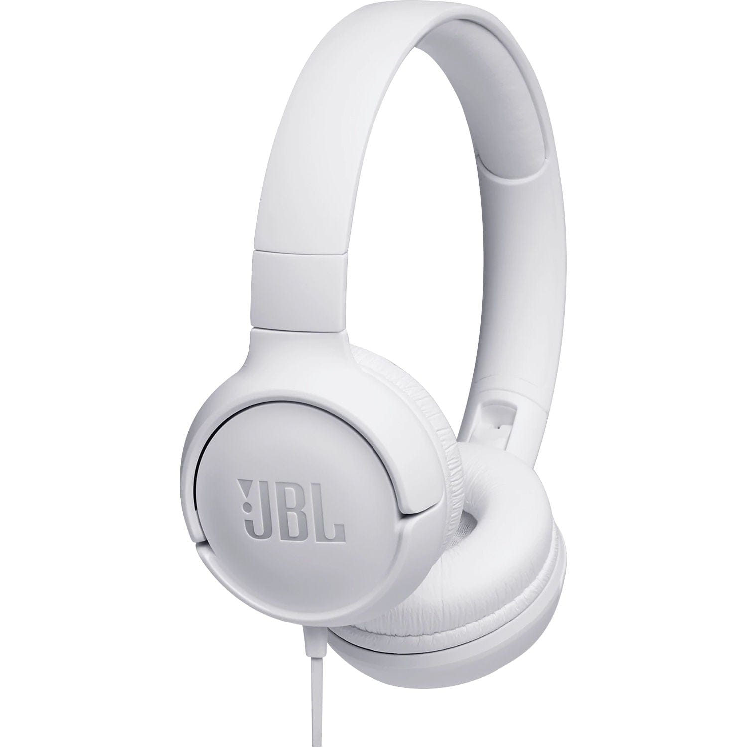 JBL TUNE 500 Wired On-Ear Headphones White