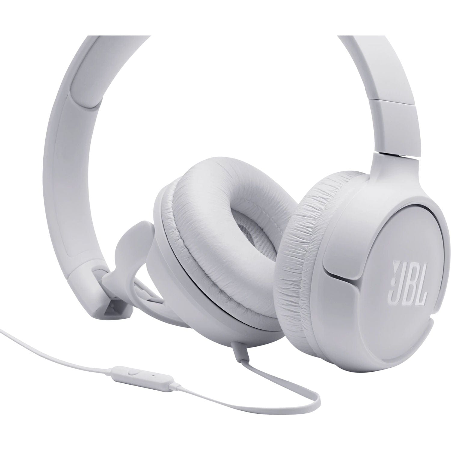 JBL TUNE 500 Wired On-Ear Headphones White