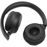 JBL Tune Pure Bass 520BT Wireless On-Ear Bluetooth Headphones, Black - Certified Refurbished