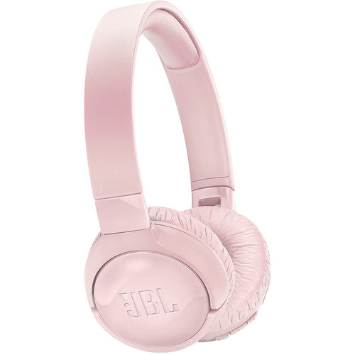 JBL JBLT600BTNCPIKAM TUNE 600 Wireless On-Ear Noise Cancel Headphones Pink