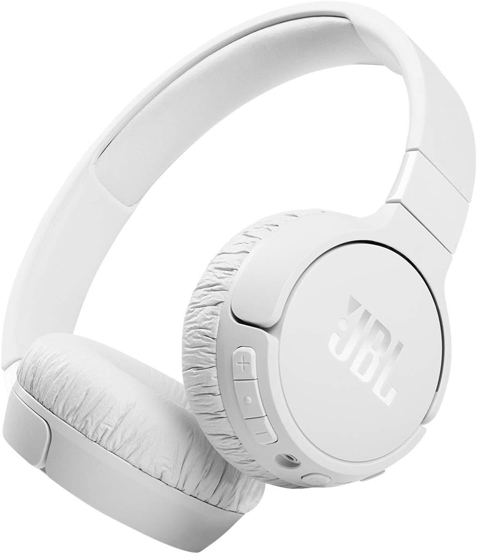 JBL Tune 660NC Wireless On-Ear Active Noise-Canceling Headphones White - Certified Refurbished