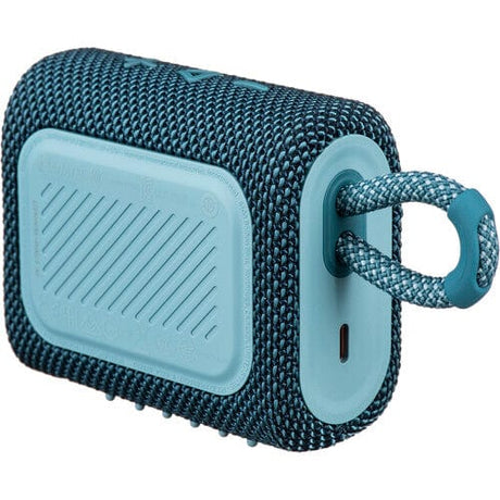 JBL Go 3 Portable Waterproof Bluetooth Speaker, Blue - Certified Refurbished