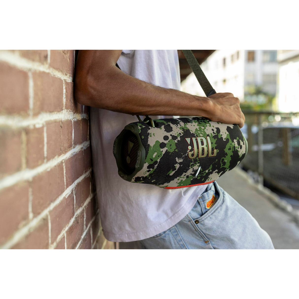 JBL Xtreme 4 Portable Wireless Waterproof Speaker, Camo - Certfied Refurbished