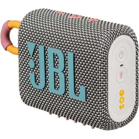 JBL Go 3 Portable Waterproof Bluetooth Speaker, Gray - Certified Refurbished