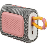 JBL Go 3 Portable Waterproof Bluetooth Speaker, Gray - Certified Refurbished