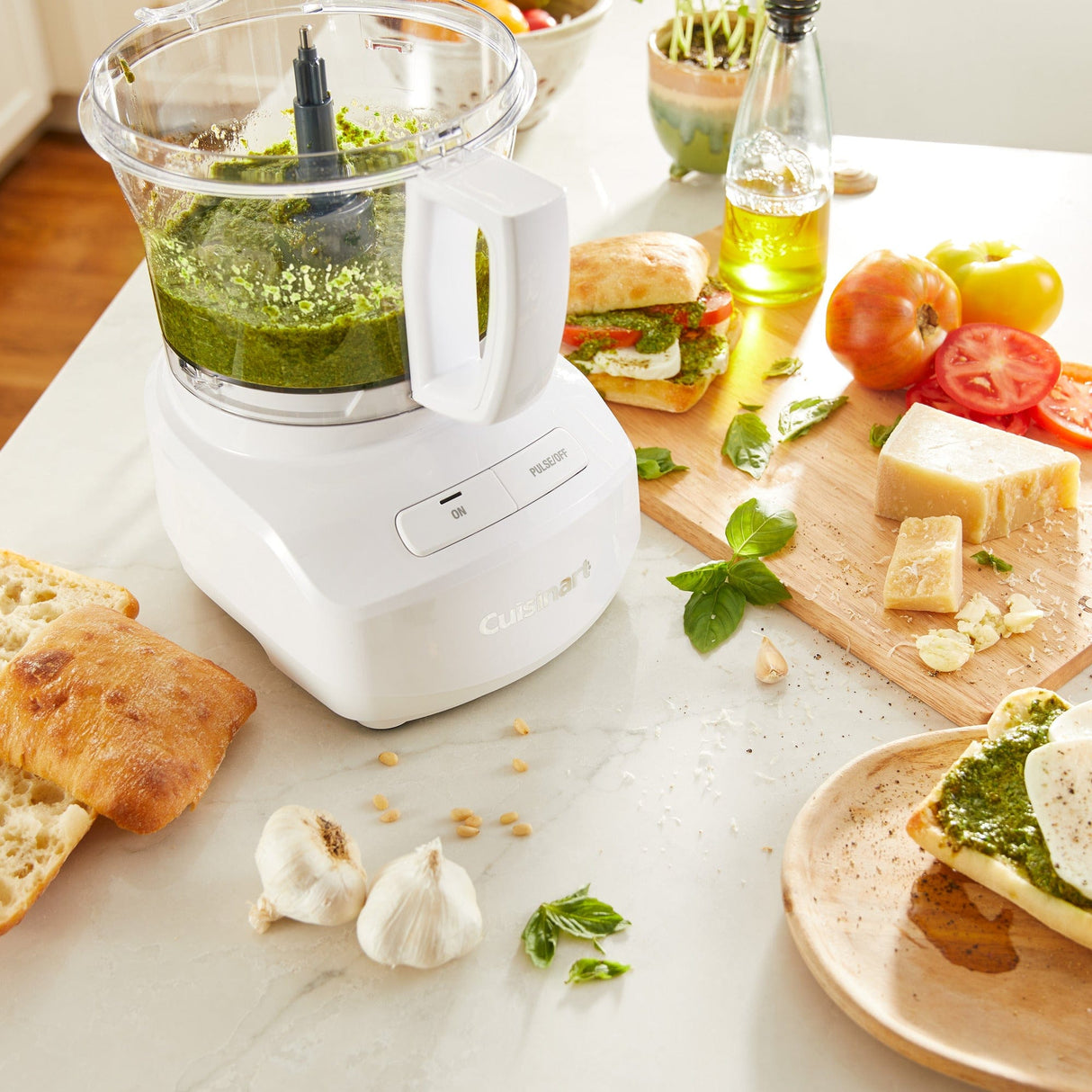 Cuisinart 7-Cup Food Processor, White