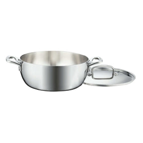 Cuisinart 4.5 Quart Dutch Oven with Cover, Silver