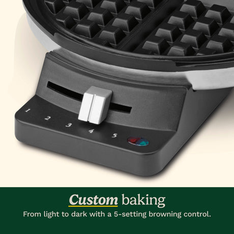 Cuisinart Round Classic Waffle Maker, Black