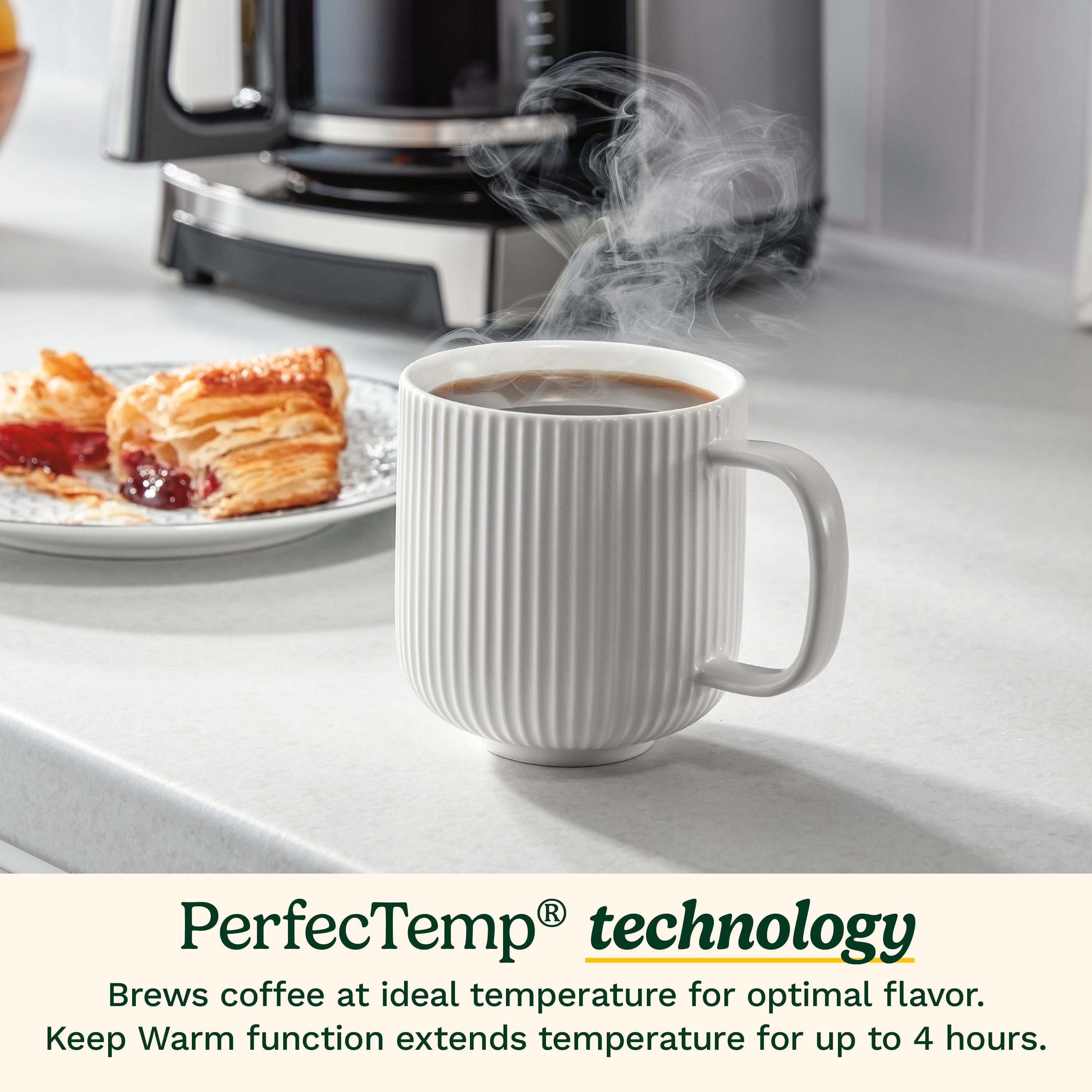 Cuisinart 14-Cup PerfecTemp® 14-Cup Coffee Maker with Over Ice, Silver