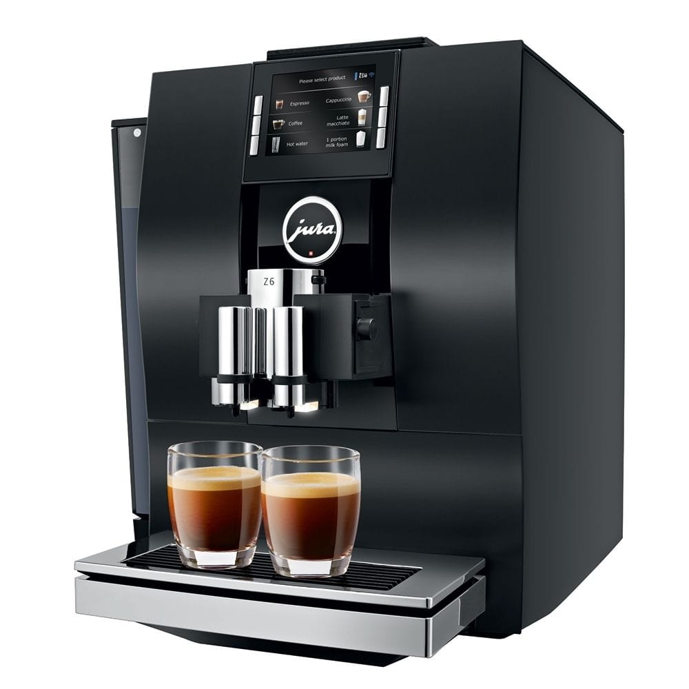 Jura Z6 Automatic Coffee & Espresso Machine, Aluminum Black - Certified Refurbished