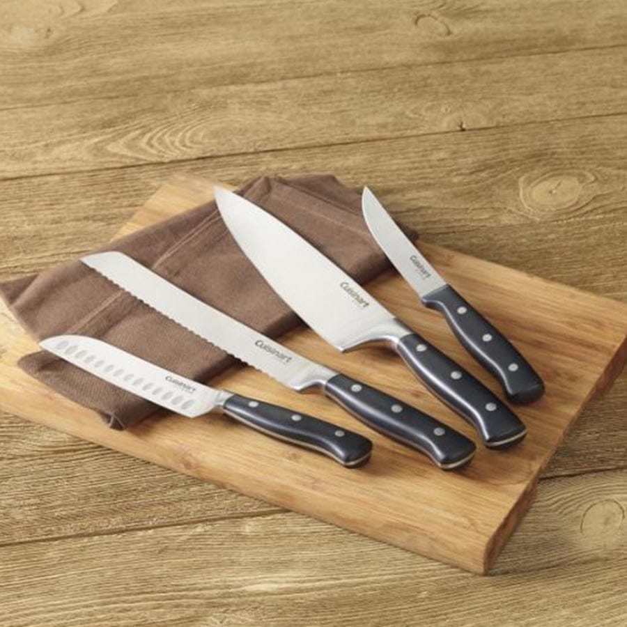 Cuisinart Triple Rivet 15 Piece Knife Block Set, Black