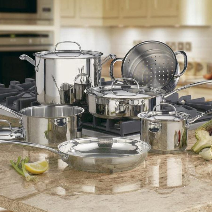 Cuisinart Chef's Classic™ Stainless 10 Piece Set, Silver